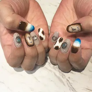ネイル 小林 束紗のネイルデザイン