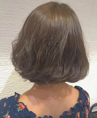 カラー パーマ 韓国ヘア/レイヤー/ 🤍ayumuのヘアスタイル