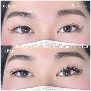 マツエク・マツパ Sweeteyes 金山店のマツエク・マツパデザイン