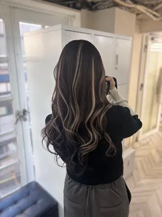 ロング カラー りくや/エクステ /ギャル/ナチュラルのヘアスタイル