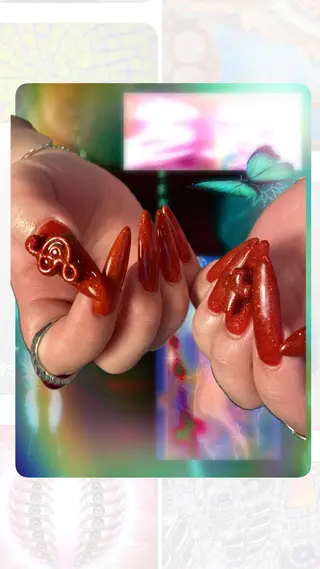 ネイル oichan 𖦹°‧のネイルデザイン