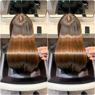 ロング カラー 🌹ULTOWA🌹 髪質改善/縮毛/店長のヘアスタイル