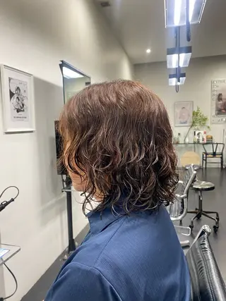 ミディアム 宇野 鈴花のヘアスタイル