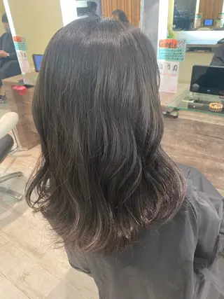 ロング カラー 小顔レイヤー/ ベージュ🤍Rieのヘアスタイル