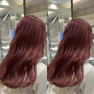 ロング カラー 海希/ブリーチ透明カ ラー/レイヤーカットのヘアスタイル