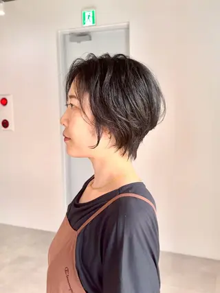 ショート SNSモニター募集！ くせ毛特化/大村のヘアスタイル