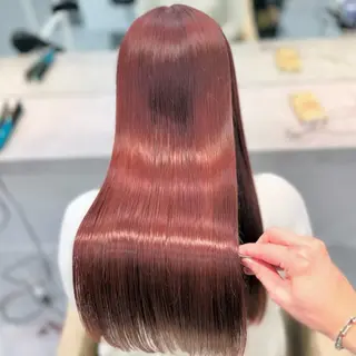 ロング 髪質改善/縮毛矯正 カラニのヘアスタイル