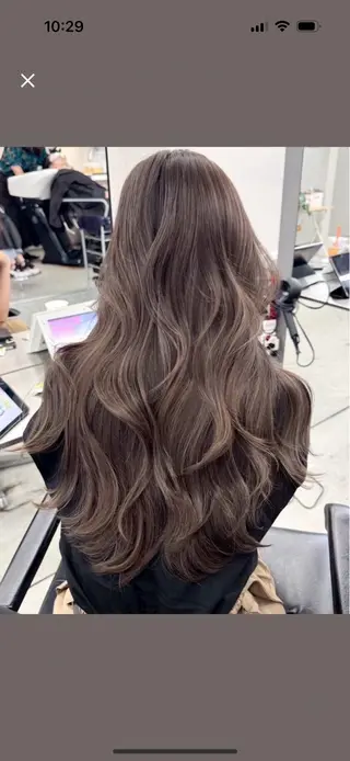 ロング 🎀 うる艶透明感 カラー / 錦糸町のヘアスタイル