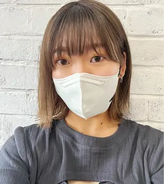 ショート 🎧パーソナルケア/ 透明感カラー/ミユのヘアスタイル