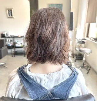 ミディアム 中島 剛のヘアスタイル