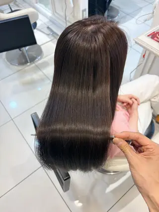 セミロング 高橋 佑のヘアスタイル