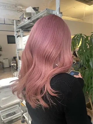 ロング カラー 🦋ナチュラルカラー /ブリーチ🥀恵佑のヘアスタイル