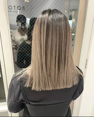 セミロング 高橋 柊和のヘアスタイル