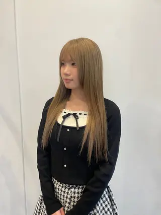 ロング カラー ナチュラルカラー 児玉優香のヘアスタイル