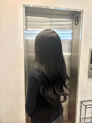 カラー さらさら縮毛矯正 得意です✨️なつみのヘアスタイル