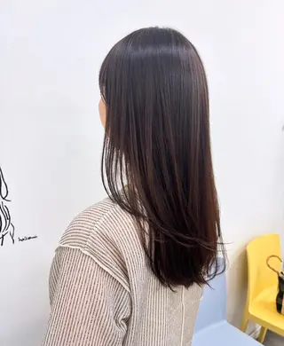 セミロング カラー 似合わせ美髪ヘア✨ 天王寺．阿倍野🌈のヘアスタイル