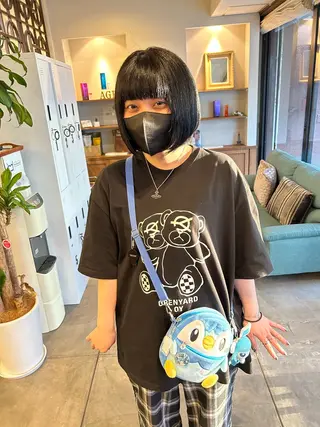 カラー AGREE Momokaのヘアスタイル