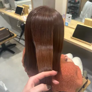 ロング カラー 松尾 麗実のヘアスタイル