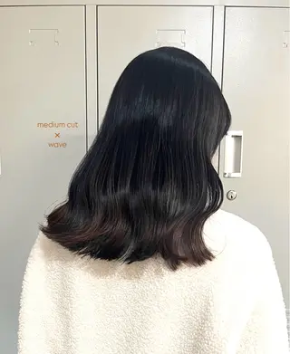 🎀韓国レイヤー/ 🫧暖色/暗髪カラーのヘアスタイル