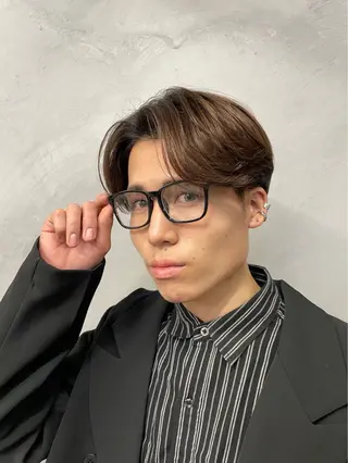 メンズ しゅんぴ〜 clan＆lossのヘアスタイル
