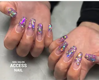 ネイル access nailのネイルデザイン