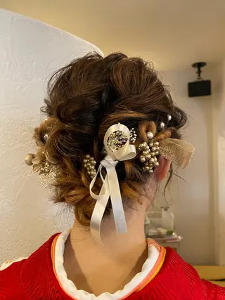 ヘアアレンジ 井上 歩美のヘアスタイル