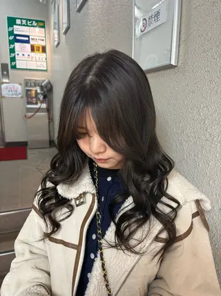 ロング カラー 透明感カラー 🧚‍♂️さえのヘアスタイル