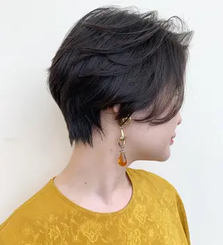 ショート カラー 髪質改善サロン 心斎橋ARCHEのヘアスタイル