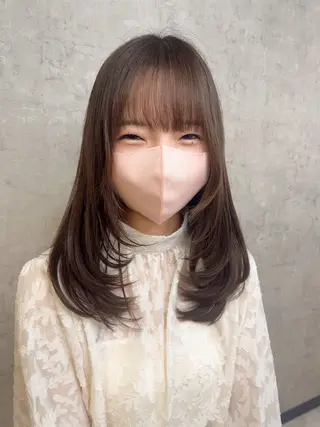セミロング KAEDE🎀 縮毛矯正＆パーマ特化のヘアスタイル