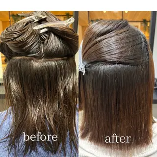 ショート ✨似合わせボブ✨ 縮毛矯正のヘアスタイル