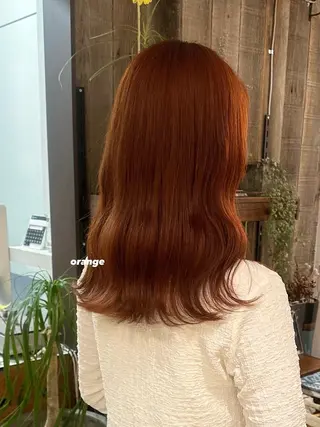 セミロング カラー 暖色カラー/レイヤー 🌙 オノユリカのヘアスタイル