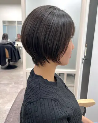 ショート 🍀似合わせカット /艶々カラー🫧八木のヘアスタイル