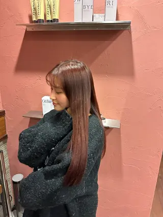 セミロング 岩崎流成 スタイリストのヘアスタイル