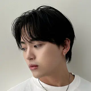 メンズ 池袋/韓国メンズヘア ❤️💙軸丸みうのヘアスタイル