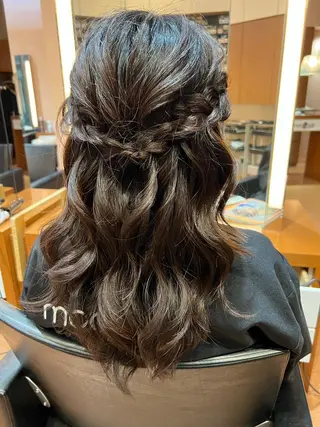 ロング 柴田 綺音のヘアスタイル