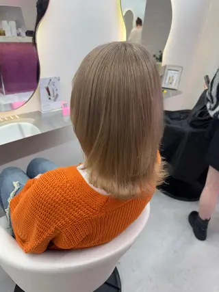 ミディアム カラー 【メンズ特化】池袋 韓国スタイル飯塚のヘアスタイル