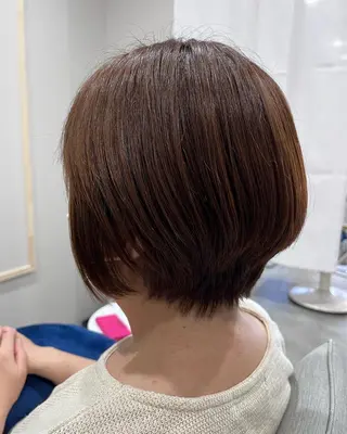 ショート カラー liL  hair サトウリョウタのヘアスタイル