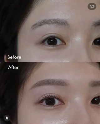 アイブロウ 副島 なつのネイルデザイン