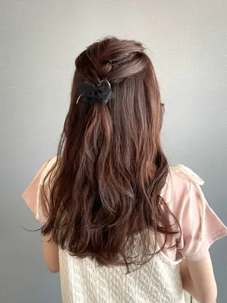 ロング kitin 吉祥寺 山岸花のヘアスタイル