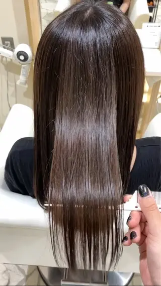 ロング カラー 久野紗愛 【髪質改善　艶髪】のヘアスタイル