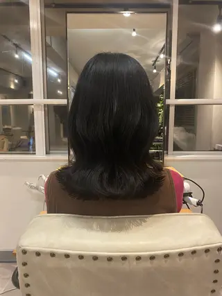 ミディアム 🎀クロスパーマ/ ボブ🎀MOMONAのヘアスタイル