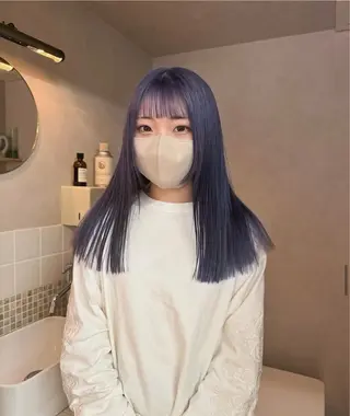 ロング udaハイトーン /ボブ/レイヤーのヘアスタイル