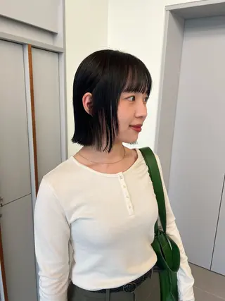 ショート 柔らかいカラー🎀 rinaのヘアスタイル