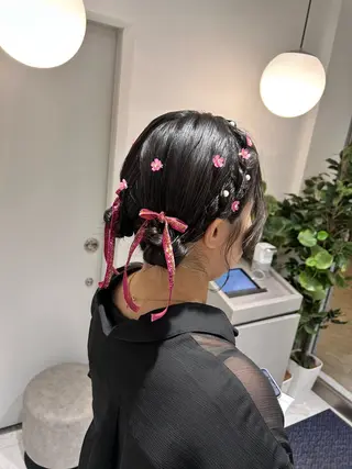 ヘアアレンジ 薄田 珠美のヘアスタイル