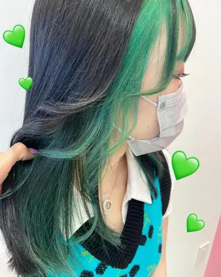 ミディアム カラー 新宿駅近♡個室 ♡関口三都季🌜のヘアスタイル