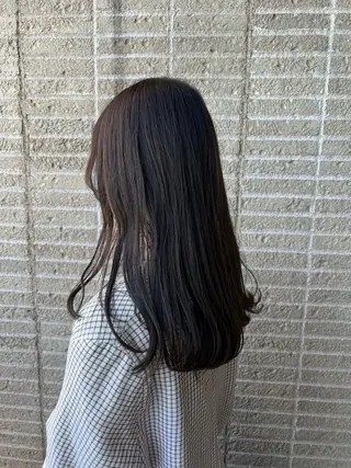 セミロング カラー パーマ ヘアアレンジ 加藤 綾華のヘアスタイル