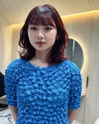 ロング 🩵縮毛矯正・ボブ 岩原朋也🩵のヘアスタイル