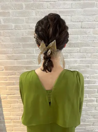 セミロング ヘアアレンジ Topstylist YUKIのヘアスタイル