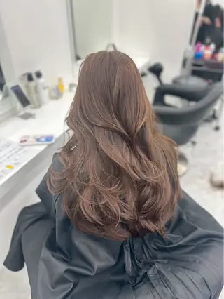 ロング カラー 🥂上品ワンホンヘア 🥂nozomiのヘアスタイル