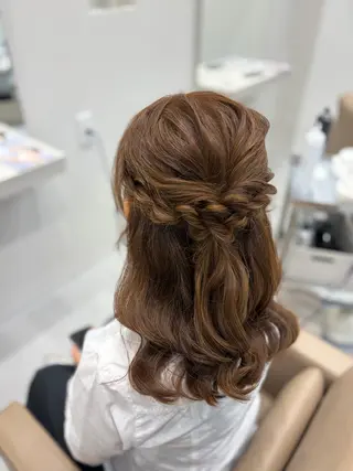 セミロング 嶋田 奈央🐈のヘアスタイル